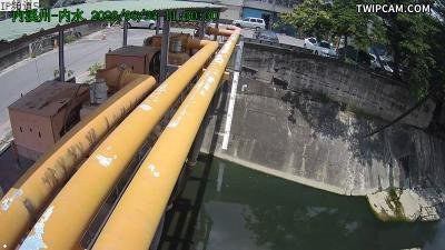 水利署水資源 第五河川分署 八掌溪內溪洲堤防水門(內水) 距離5公尺